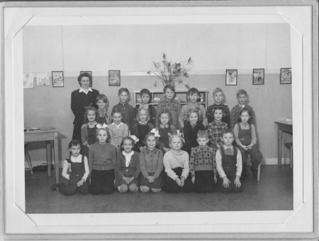 Första klass - fröken Lindkvist